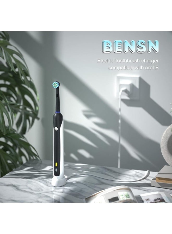 1pcs Electric Toothbrush Charger Base 3757 for Braun Oral B Pro 1, 3, 600, 2500, 3000, 3500, 3900, iO3 iO4 iO5 iO6, Vitality Pro, Smart 6, Genius X Kids Oral-B Toothbrushes USB Charging Adapter - Image 5